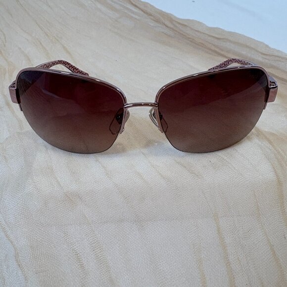 Coach Oversized Savannah (S5644) Burgundy Sunglasses - Picture 1 of 8